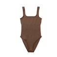 thumbnail image 4 of YDLCAFD Women's Bodysuits Sexy Ribbed Sleeveless Square Neck Sleeveless Tank Tops Bodysuits M, 4 of 4