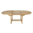 thumbnail image 3 of Bahama 87" Oval Extension Table Extra Thick Wood, 3 of 3