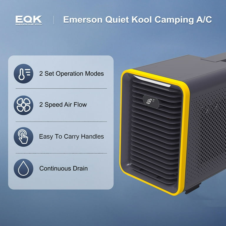 Emerson Quiet Kool Camping 1,500 BTU Portable Air Conditioner