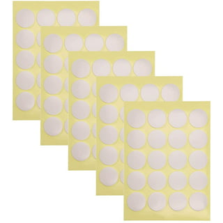 Fantasyon 360PCS Candle Wick Stickers for Candle Making Heat Resistance  Wick Sticker Supplies Round Double-Sided Stickers with The Little Tail  Candle