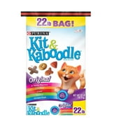 Kit & Kaboodle Original Adult Chicken, Liver, Turkey and Ocean Fish Recipe Dry Cat Food 22lb.