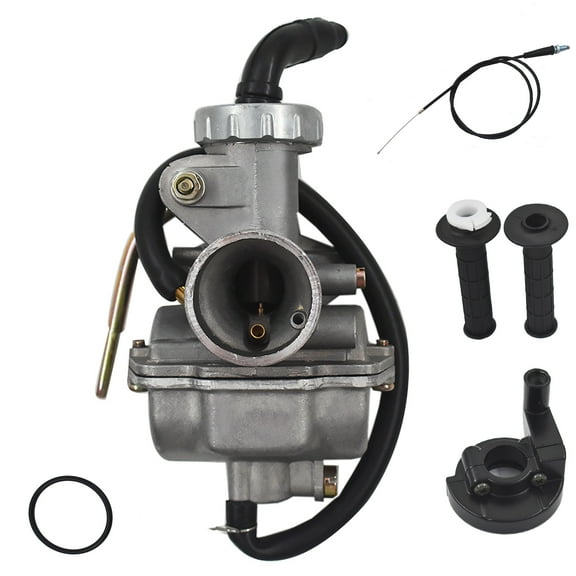 SEBLAFF Carburetor W/ Throttle Grip & Cable For Honda CRF80F XL80S XR75 XL70 Assembly