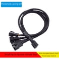 thumbnail image 1 of Paquete de cables de expansión para ventilador de enfriamiento con control de temperatura PWM, cable de computadora de uno a cuatro, chasis de malla de nailon, concentrador de uno a cuatro, 1 of 5