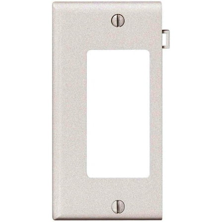 1PC Leviton Sectional Decorator Wall Plate End Panel