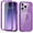 Deep Purple, variant on Kryonix For iPhone 11 Case with Magnetic Charging 3-in-1 Shockproof 360° Screen Protection, Purple/Blue/Pink/Black/Green