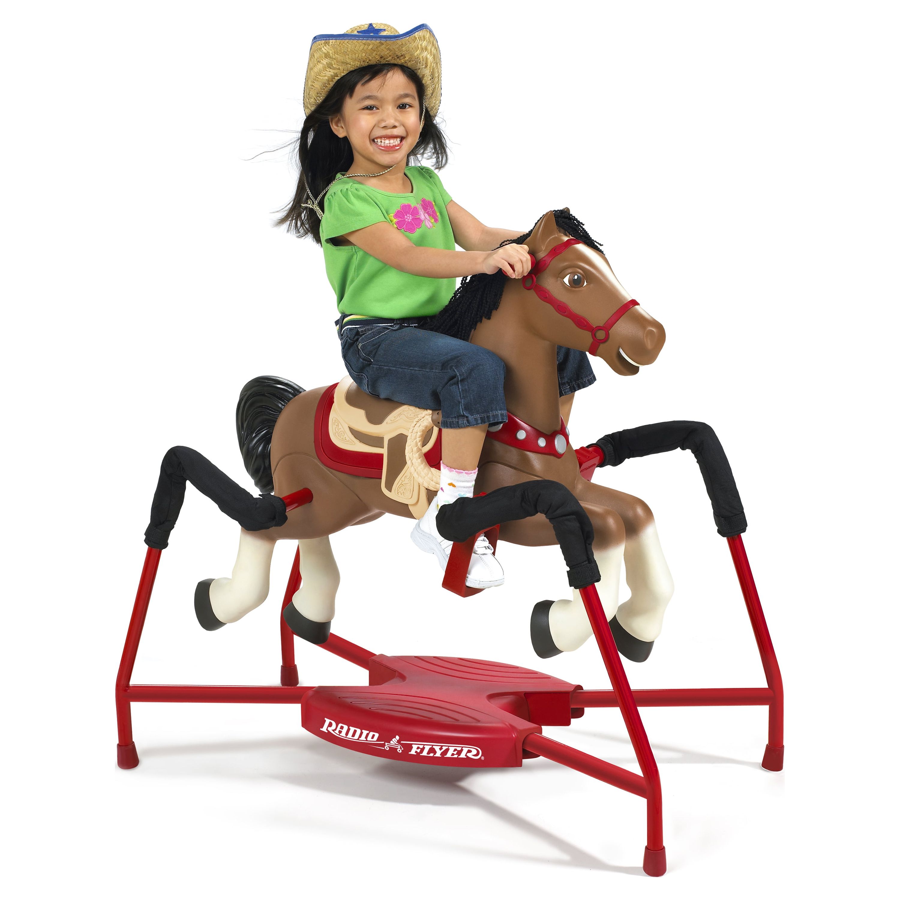 Radio Flyer, Blaze Interactive Spring Horse, Ride-on with Sounds for Boys and Girls - image 2 of 12
