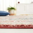 thumbnail image 4 of SAFAVIEH Rosewood Zander Medallion Area Rug, Blue/Red, 9' x 12', 4 of 7