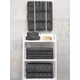 thumbnail image 4 of Toalla de baño de lujo de 4 piezas, toallas de baño turcas de algodón para baño, toallas de ducha grandes de 68 x 137 cm, gris oscuro, 4 of 5