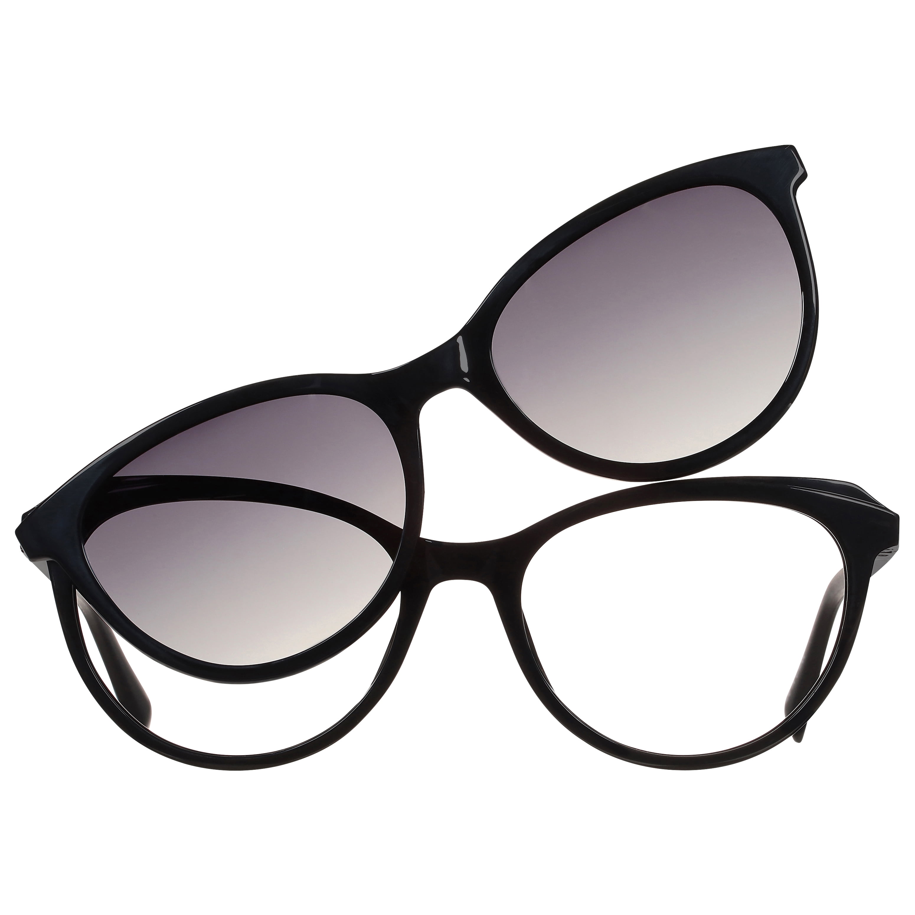 Bio Eyes Womens Prescription Eyeglasses, EDEN, Black, 54.018.0140