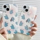 thumbnail image 2 of Funda De Teléfono Láser mulching De Doble Cara Para iPhone 11 14 Plus 12 13 Pro Max Gradiente Conejito Moda Protección Cubierta, 2 of 3