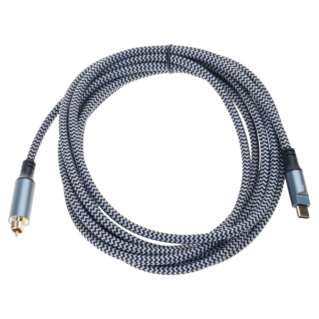 Fiber Optical Digital Sound Cable USB C To SPDIF Converter Transmission Adapter