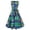 Green, variant on Women's 3d Christmas Print Dress Sleeveless Round Neck Dress Swing Dress Sexy Christmas Costume Holiday Party Dresses