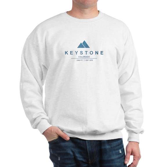 CafePress - Keystone Ski Resort Colorado Sweatshirt - Crew Neck Sweatshirt