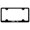 Black, variant on Acura RLX Laser Etched Logo Wide Body License Plate Frame (Chrome)