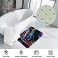 thumbnail image 3 of Dinosaur Polyester Non-Slip Machine Washable Outdoor Floor Rug Chair Rugs Bath Rugs, 3 of 6