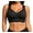 Black, variant on Vareny Posture Corrector Bra,Cross Back Front Closure Wireless Posture Support Bra For Women