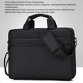 thumbnail image 3 of Bolso Para Computadora Portátil, Estuche Seguro Impermeable Para Computadora Portátil, Tela Ligera Oxford Para Negocios, 3 of 7