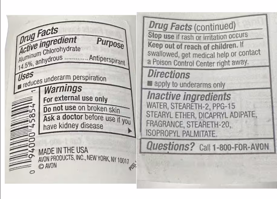 thumbnail image 3 of Avon Haiku Roll-on Anti-perspirant Deodorant Size 2.6 oz (4-Pack), 3 of 3