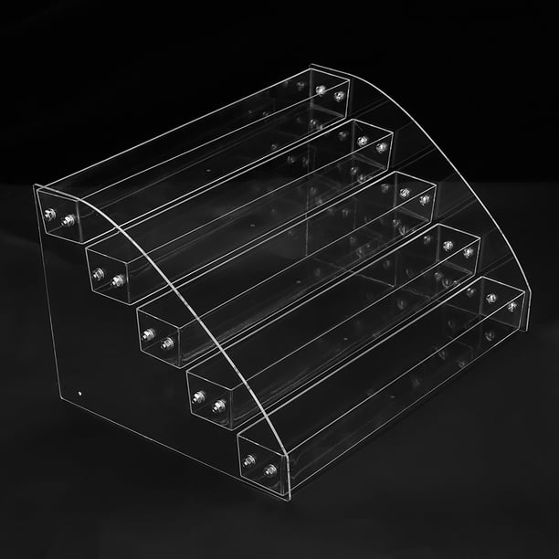 Caja de almacenamiento, caja de almacenamiento de acrílico transparente de múltiples capas, estante de exhibición de acrílico, innovación moderna