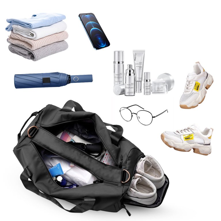 ★TOUT Y EST★ Sunday Basic Gym Bag Multi QP123ABG21 QP123AB Kabuer Gym Bag, Weekender Duffle Bag for Women and Men