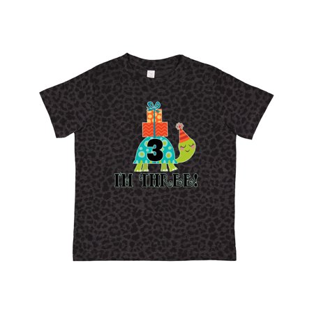 

Inktastic 3rd Birthday Outfit Turtle 3 Year Old Gift Toddler Boy or Toddler Girl T-Shirt