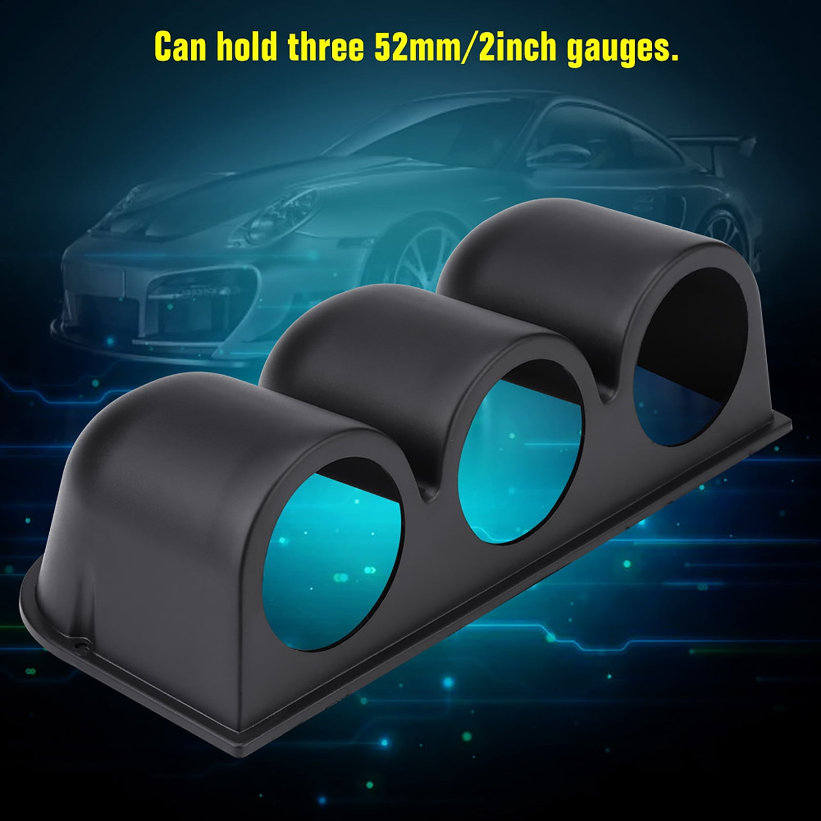 Practical Triple Gauge Pod, Gauge Pod, Antirust Boat Truck Motorcycle