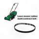 thumbnail image 1 of Garden Mower Rubber Drive Belt 6PJ490, 490mm x 14mm Replacement for Walk-Behind Lawn Equipment, 1 of 4