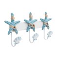 thumbnail image 1 of Creative Hanging Hook Rack Mediterranean style Coat Hanger Home Decoration, 1 of 6