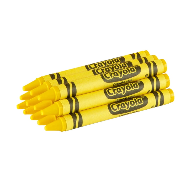 Bulk Crayons, Yellow, 12/Box Bulk Crayons, Yellow, 12/Box