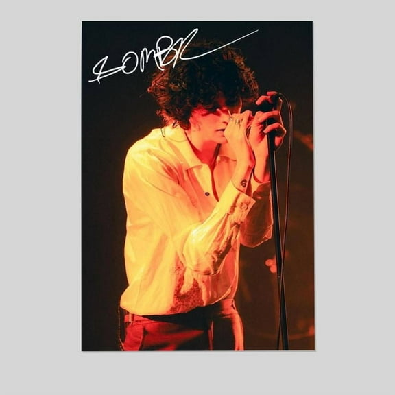 Music Poster - Sombr Singer - Back To Friends - Vintage Style - Size 24x36 - Kiloa