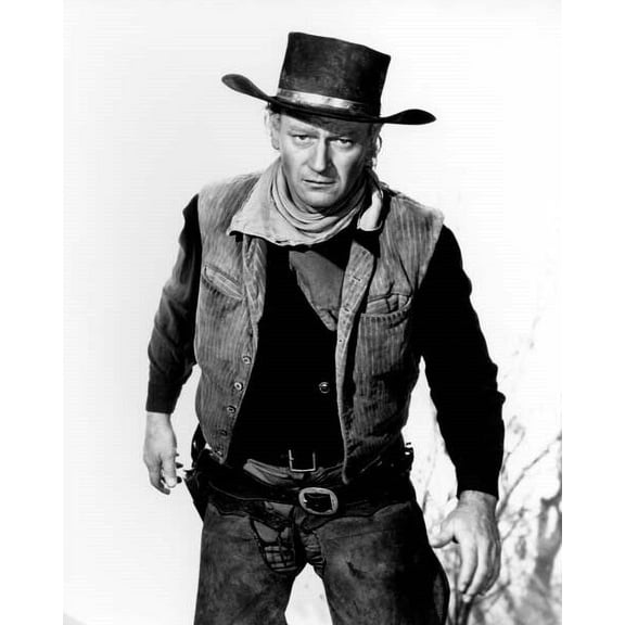 John Wayne quick on the draw 1948 Red River poster 4x6 photo inch