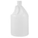 thumbnail image 2 of Cubo de plástico blanco Botella de agua práctica Botella portátil simple de 4 litros con tapa, 2 of 6