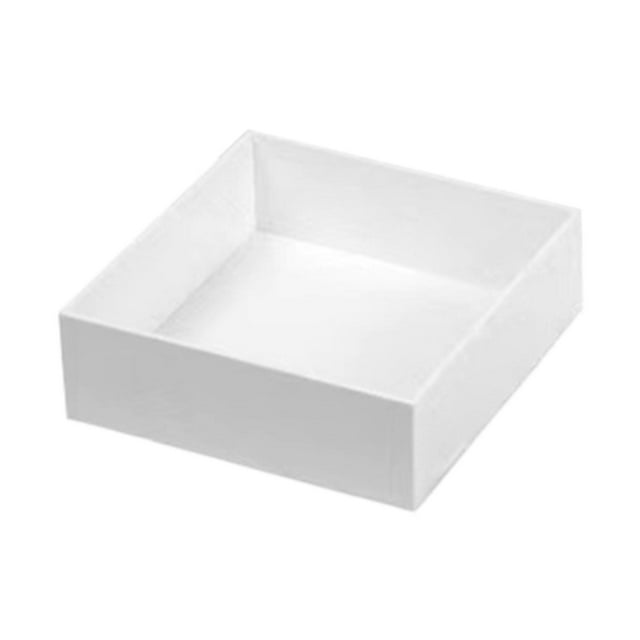 Siruishop Buffet Riser Acrylic Display Risers Food Brunch Food Risers for Buffet Table 15.3x15.3x5.1 cm