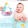 thumbnail image 2 of Juguetes de baño, juguete de piscina para bañera, juguete de pingüino flotante para bebé, juguetes de baño luminosos con fuente musical, juguete de juego de agua eléctrico, juguetes de baño JFHHH pequeña, 2 of 5