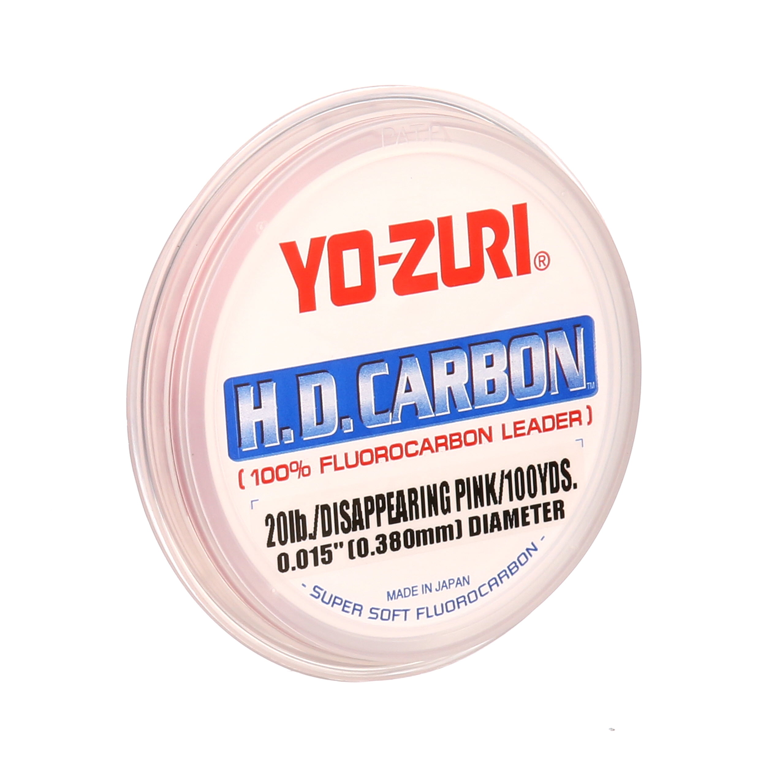 Yo-Zuri H.D free ship pick test Carbon Fluorocarbon Disappearing Pink 100yd 
