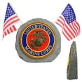 thumbnail image 4 of Red Carpet Studios 35183 Military Garden Stone, Marines, 4 of 10