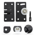 thumbnail image 4 of Miangastore Sliding Door Rollers Black 4Set 3.4X1.8X1.2In Cold Rolled Steel, 4 of 9