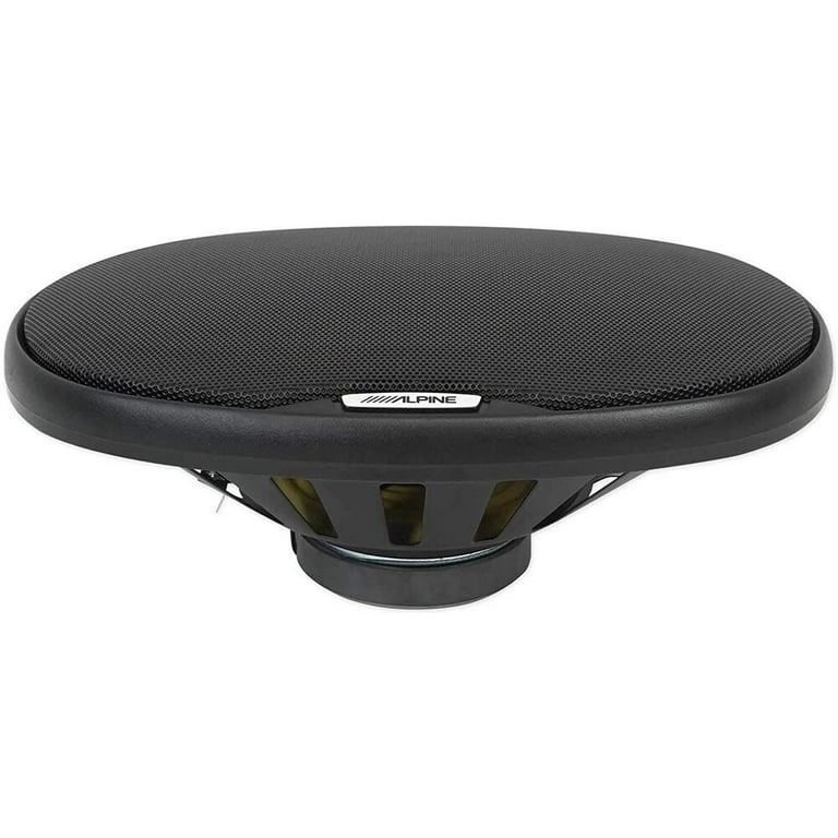 2 ALPINE SXE-1725S Speakers 2-Way Coaxial 16.5 Cm 165 Mm 6.5 40 Watt Rms 220 Watt Max For Standard Car Door Housings, Per Pair + 5 Free Mounting