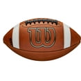 thumbnail image 2 of Wilson GST Leather Football, League Age: Official 14+, 2 of 5