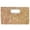 SILVER, variant on Cork Top Handle Clutch