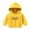 Yellow, variant on ZACPNCV Baby Zip up Hoodies Fleece Lined Jacket Boys Girls Long Sleeve Hooded Sweatshirts for Kids Blue 3-4 Years