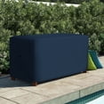thumbnail image 6 of COVERS&ALL Patio Deck Box Cover - Heavy Duty 12 Oz Waterproof Outdoor Yard Cushion Storage Box Protection 100% Weather Resistant with Air Pockets and Drawstring. (52" W X 27" D X 27" H, Blue), 6 of 7