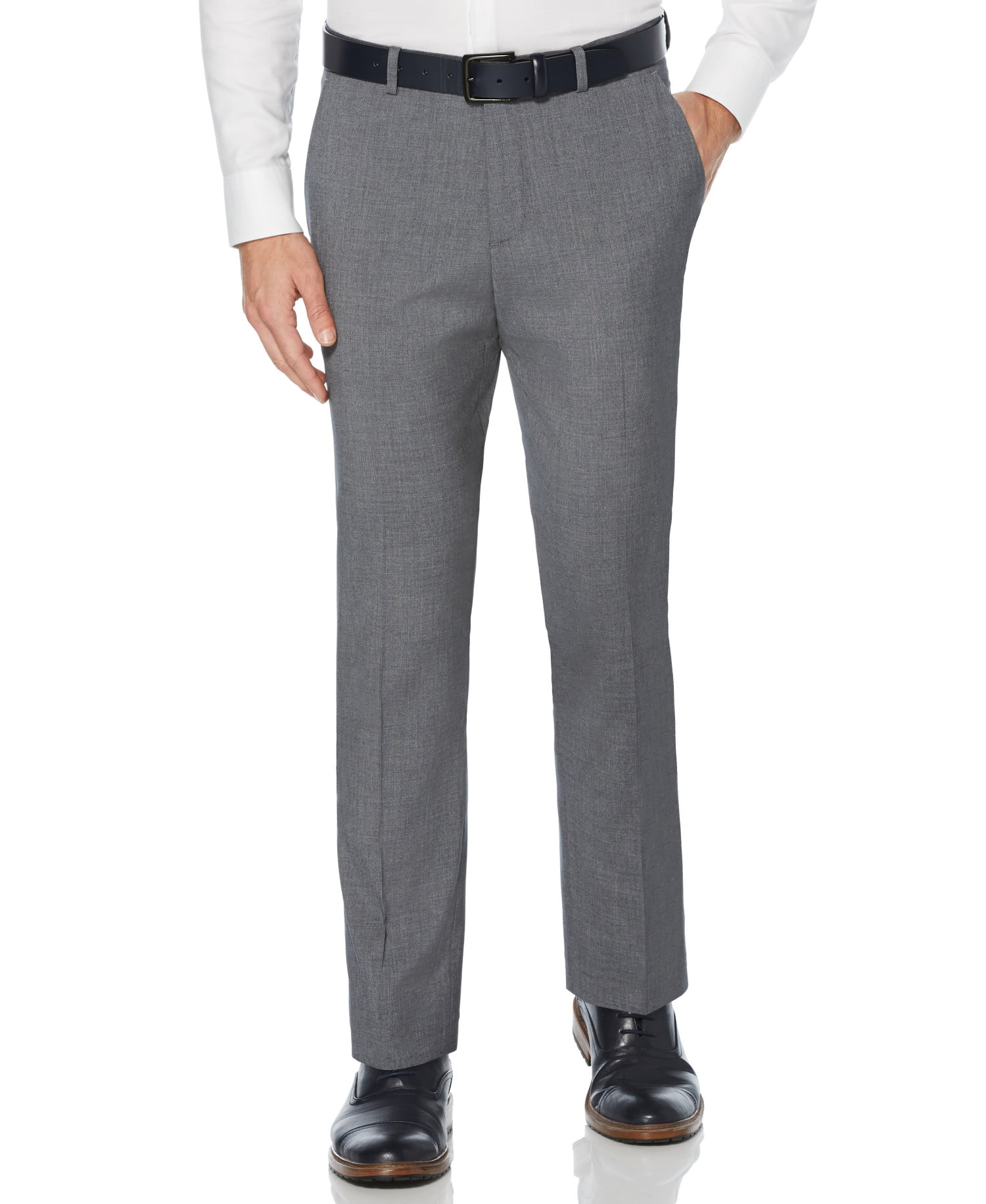 Perry Ellis Slim Fit Stretch Solid Pant - Walmart.com