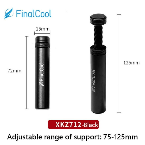 FinalCool XKZ712 Soporte de tarjeta gráfica de video magnético vertical Jack (negro)