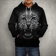 thumbnail image 5 of Sudaderas con capucha con estampado de leopardo y animales para hombre, sudaderas de moda, sudaderas de diseñador, ropa de calle de gran tamaño, abrigos para hombre, 5 of 5