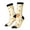3 Black, variant on Squirrel And Leaves Print Adult Socks for Men & Women,Calf Socks, Ankle Socks,Boots Socks,Breathable Casual Sock,Unisex Crew Socks