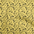 thumbnail image 1 of oneOone Rayon Yellow Fabric Asian Floral Block Craft Projects Decor Fabric Printed By The Yard 56 Inch Wide, 1 of 3