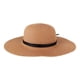thumbnail image 3 of Sombrero de Mujer Verano de Paja Gorra de Transpirable Protección Sor Regalo para Señoras Chicas Macarena Gorra Derby para mujer, 3 of 8