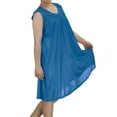 thumbnail image 2 of EZI Womens Nightgowns48 Satin Silk Sleeveless Lingerie Nightgown, 2 of 4