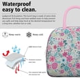 thumbnail image 3 of Obrewu Pioneer Flower Lunch Bag for Adult, Insulated, Leakproof, Oxford Cloth, 3 of 7
